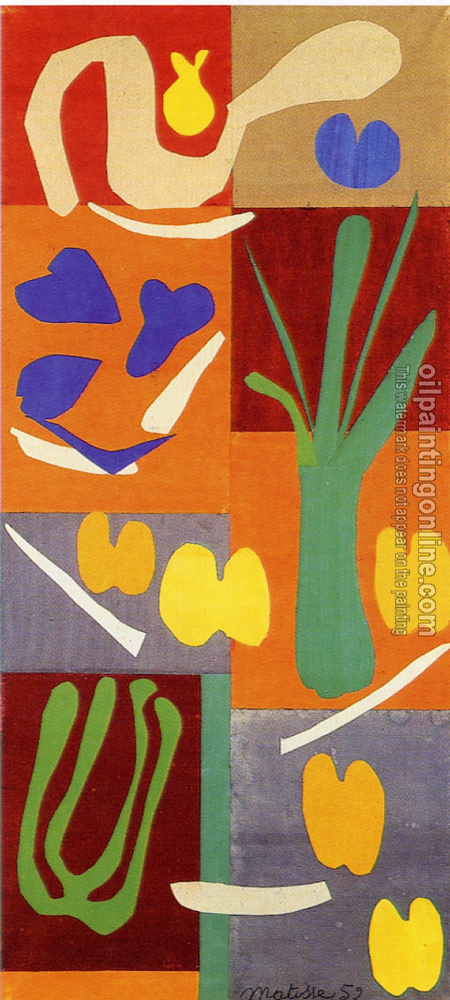 Matisse, Henri Emile Benoit - Vegetables